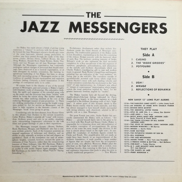 Art Blakey & The Jazz Messengers - A Midnight Session With The Jazz...