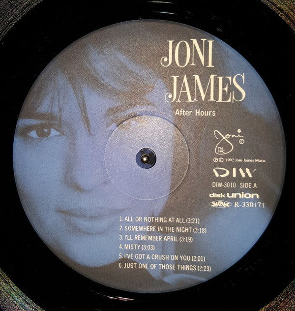 Joni James - After Hours (LP, Album, RE)