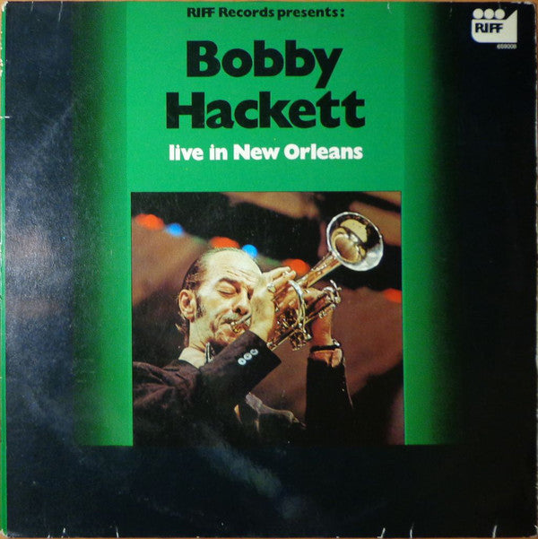 Bobby Hackett With Ted Easton's Jazzband - Live in New Orleans (LP)