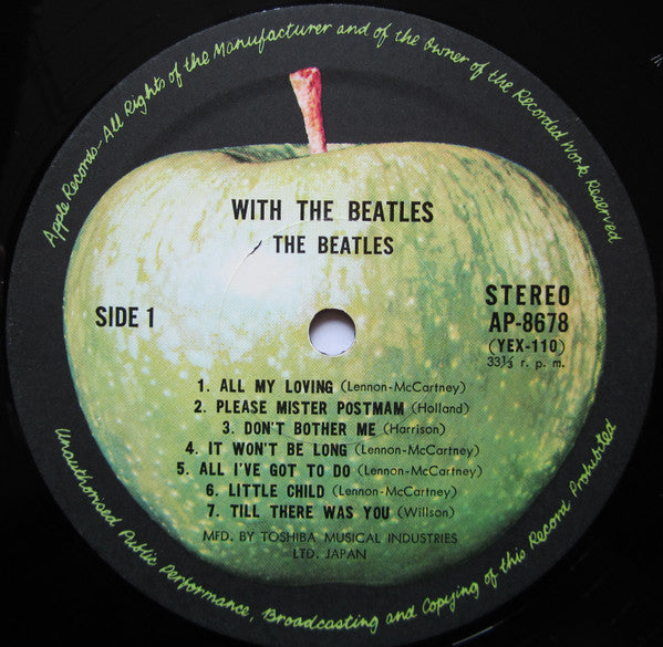 The Beatles - With The Beatles (LP, Album, RE)