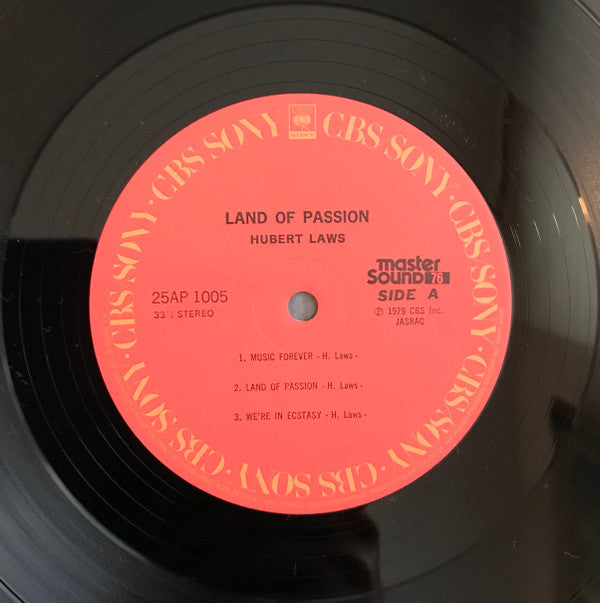 Hubert Laws - Land Of Passion (LP, Album, Mas)