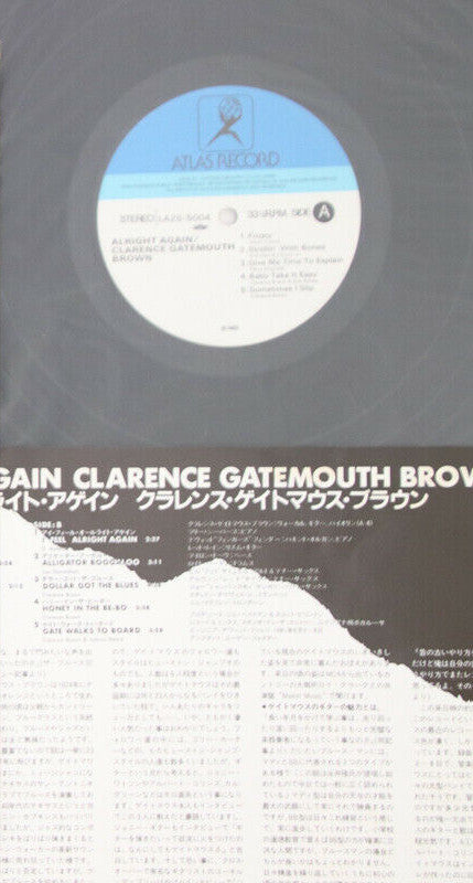 Clarence Gatemouth Brown* - Alright Again! (LP, Album)