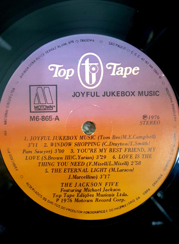 The Jackson 5 - Joyful Jukebox Music (LP, Album)