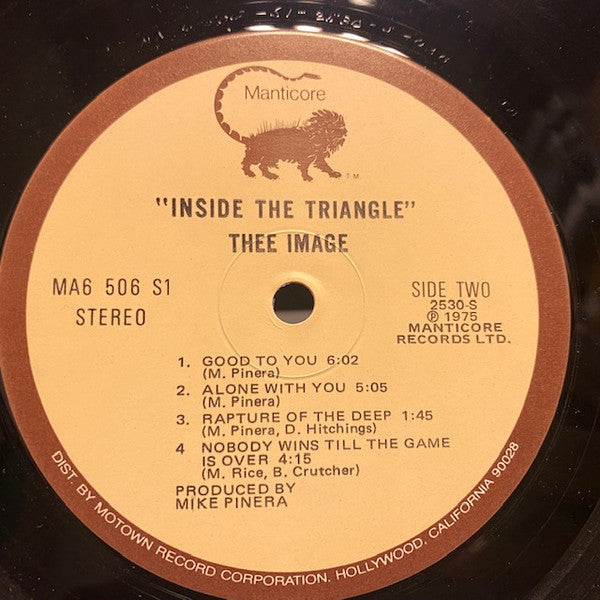 Thee Image - Inside The Triangle (LP, Album)