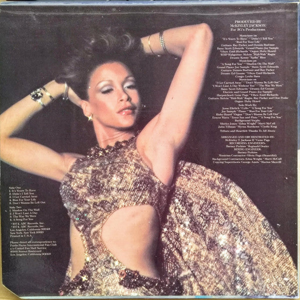 Freda Payne - Payne And Pleasure (LP, Album)