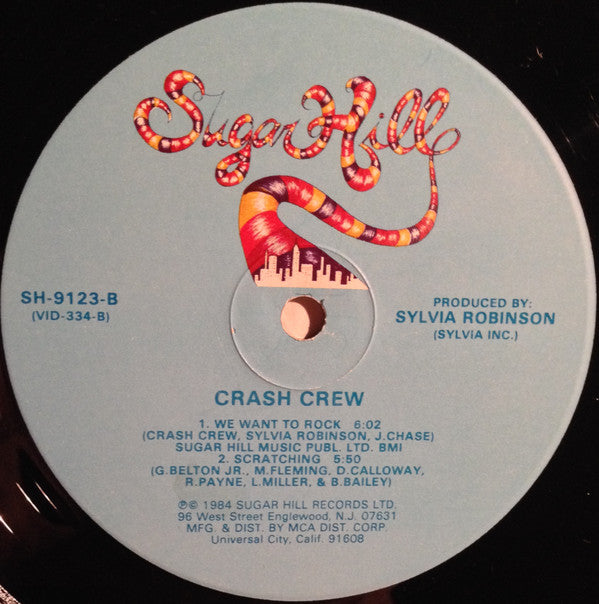 Crash Crew* - Crash Crew (LP, Album, Glo)