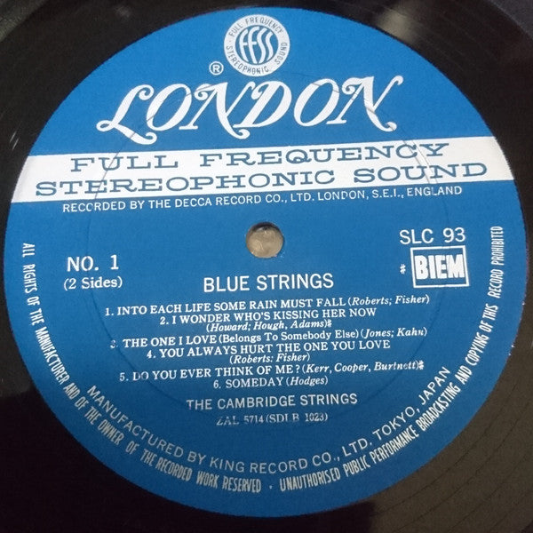 The Cambridge Strings And Singers - 真夜中のブルー・ストリングス - Blue Strings(L...