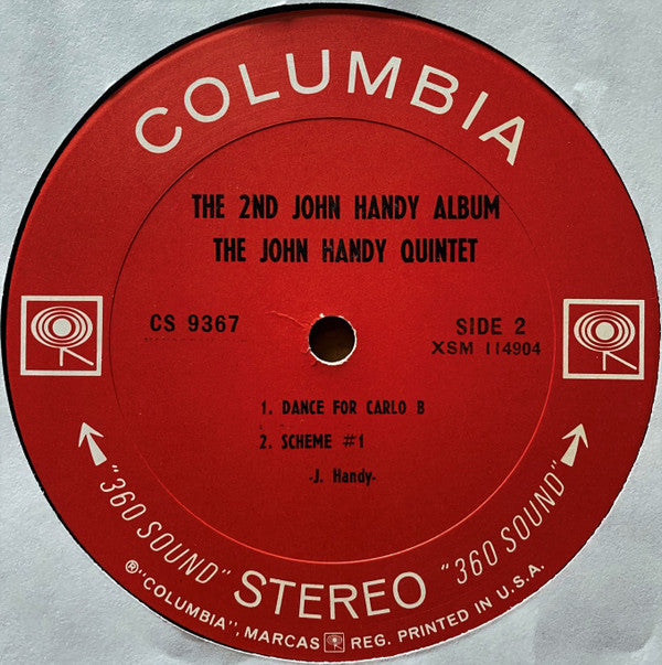 The John Handy Quintet* - The 2nd John Handy Album (LP, Album, RP)