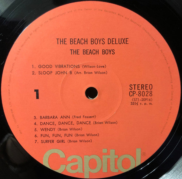 The Beach Boys - The Beach Boys Deluxe (LP, Comp, RE)