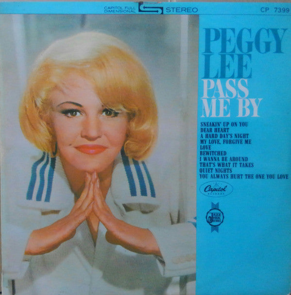 Peggy Lee - Pass Me By (LP, Album, Red)