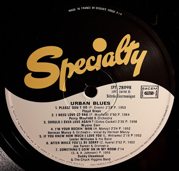 Various - Urban Blues (LP, Comp, (St)