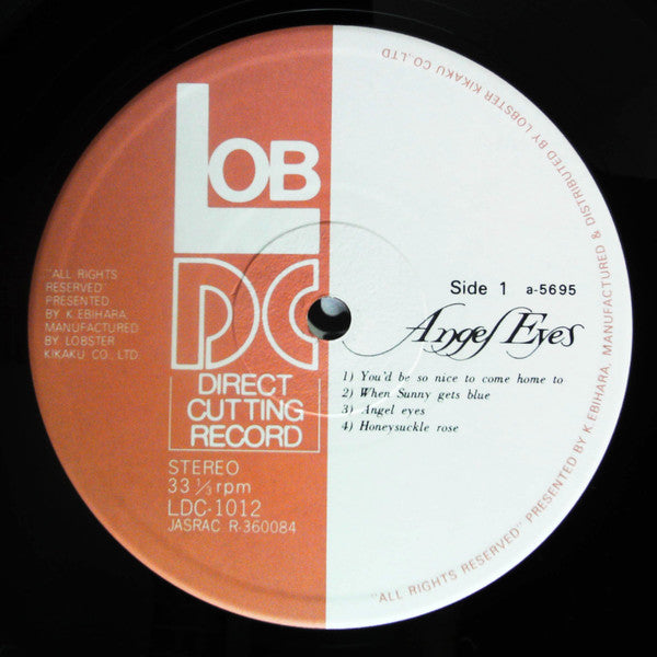 Anita O'Day - Angel Eyes (LP, Album)