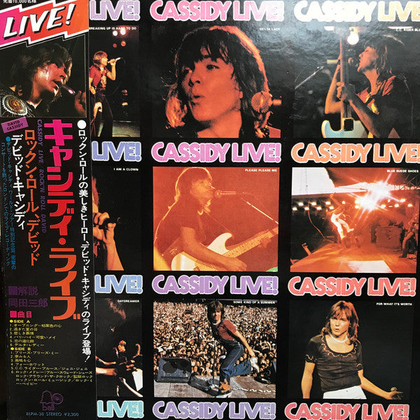 David Cassidy - Cassidy Live! (LP, Album)