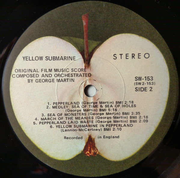 The Beatles - Yellow Submarine (LP, Album, RE, Cap)