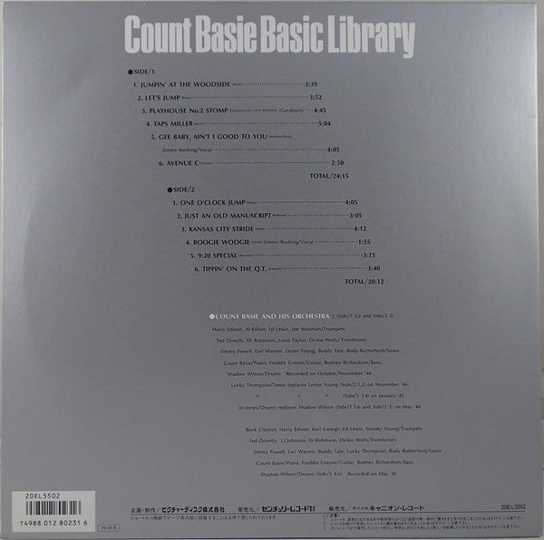 Count Basie - Basic Library (LP, Comp, Mono, Pic)