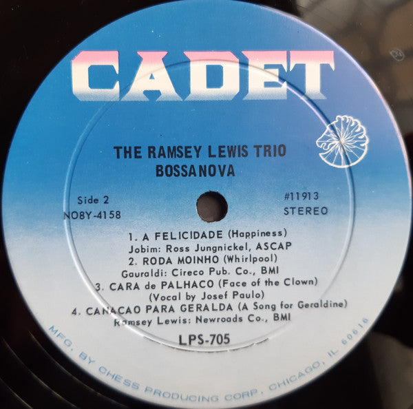 The Ramsey Lewis Trio - Bossa Nova (LP, Album, RE)