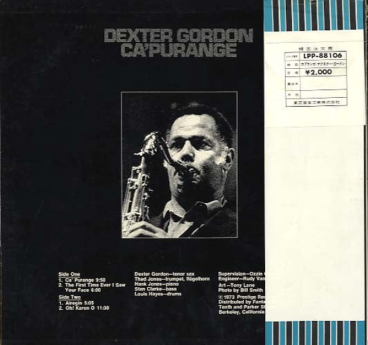 Dexter Gordon - Ca' Purange (LP, Album)
