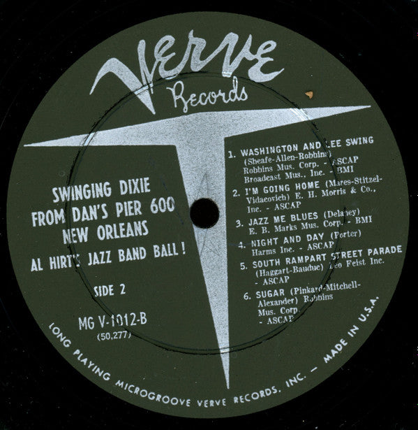 Al Hirt's Jazz Band* - Al Hirt's Jazz Band Ball (LP, Album, Mono)