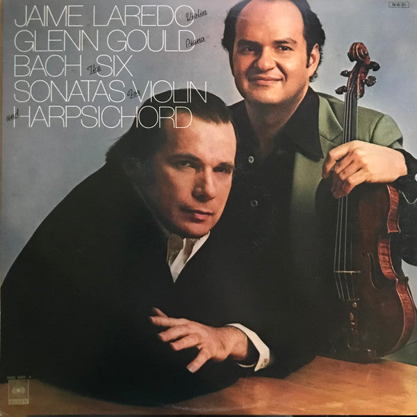 Jaime Laredo - The Six Sonatas For Violin And Harpsichord(2xLP, Alb...