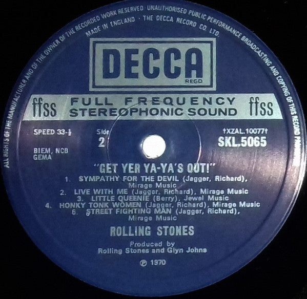 The Rolling Stones - Get Yer Ya-Ya's Out! - The Rolling Stones In C...