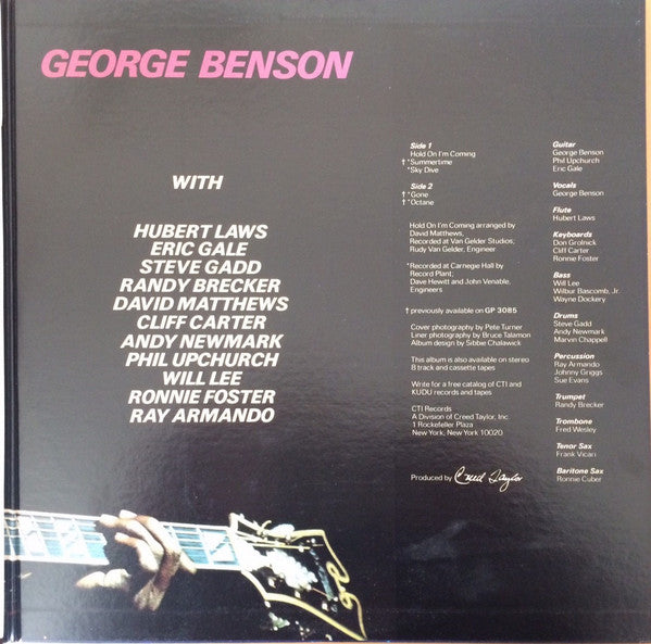 George Benson - Space (LP, Album, Promo, Gat)