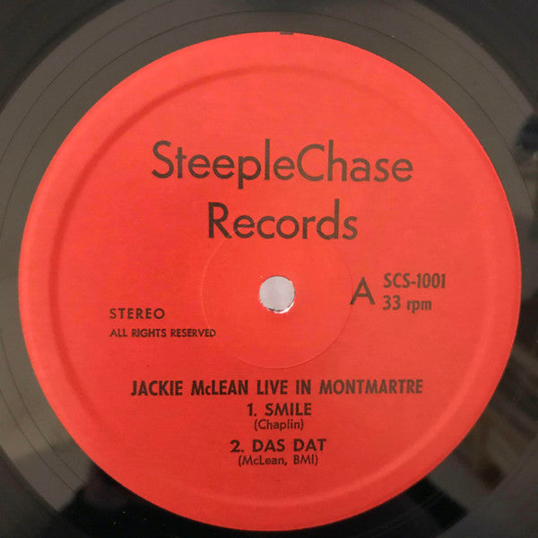 Jackie McLean - Live At Montmartre (LP, Album)