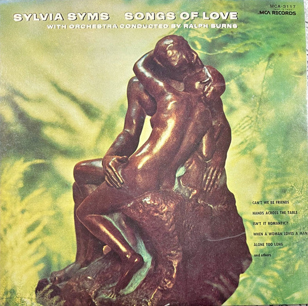 Sylvia Syms - Songs Of Love (LP, Album, Mono)