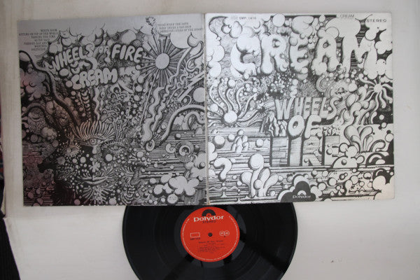 Cream (2) - Wheels Of Fire - In The Studio (LP, Album, Gat)