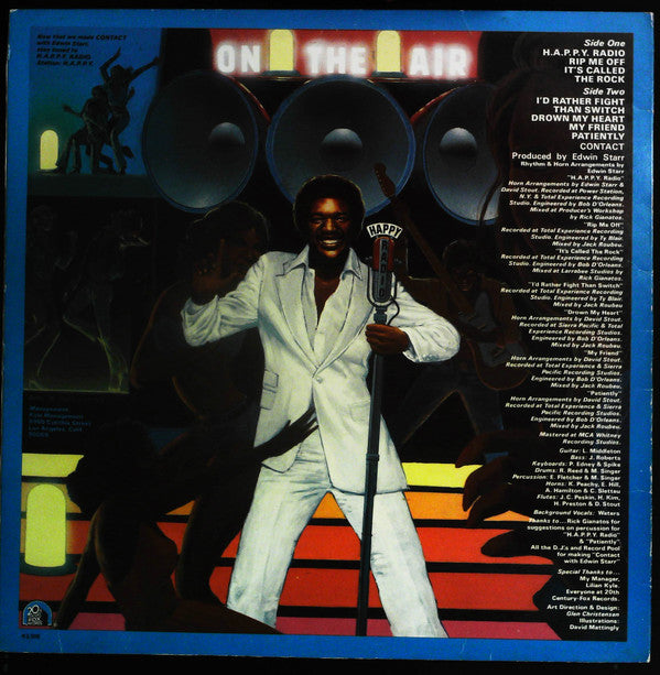 Edwin Starr - H.A.P.P.Y. Radio (LP)