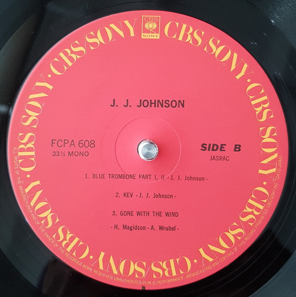 J.J. Johnson - J.J. Johnson (LP, Comp)