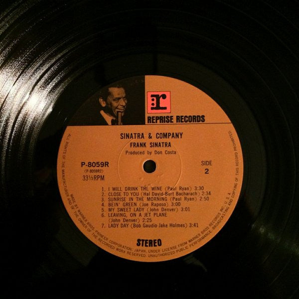Frank Sinatra - Sinatra & Company (LP, Album)