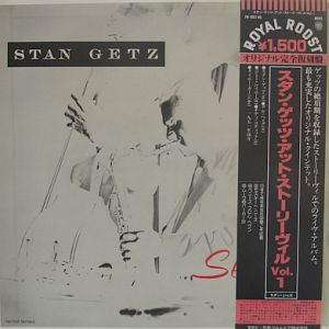 Stan Getz - At Storyville (LP, Comp, Mono, RE)