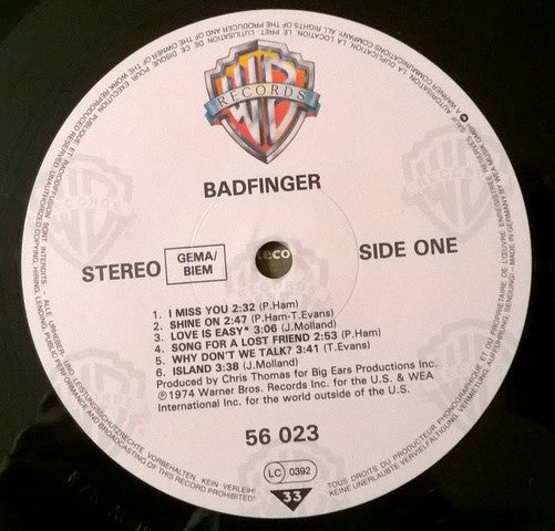 Badfinger - Badfinger (LP, Album)