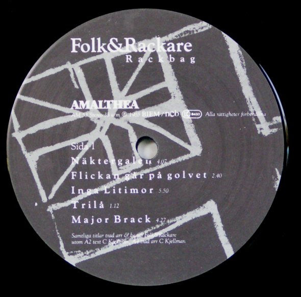 Folk&Rackare* - Rackbag (LP, Album)