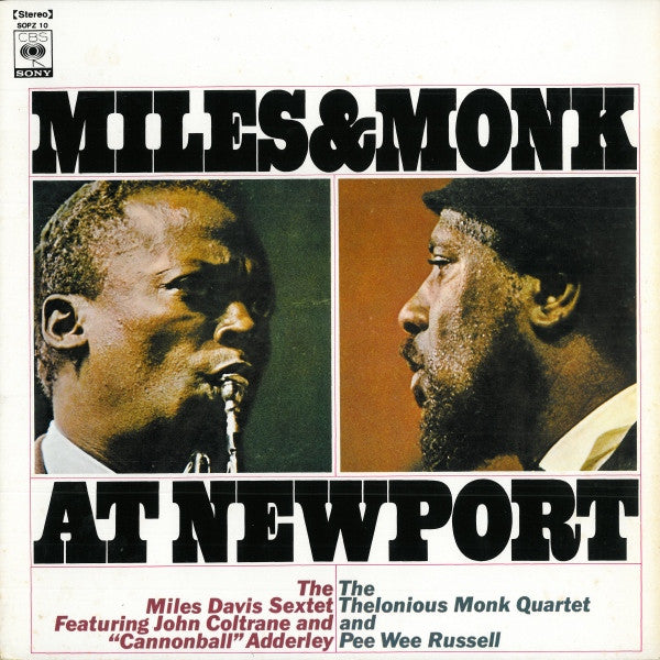 The Miles Davis Sextet - Miles & Monk At Newport(LP, Album, RE)