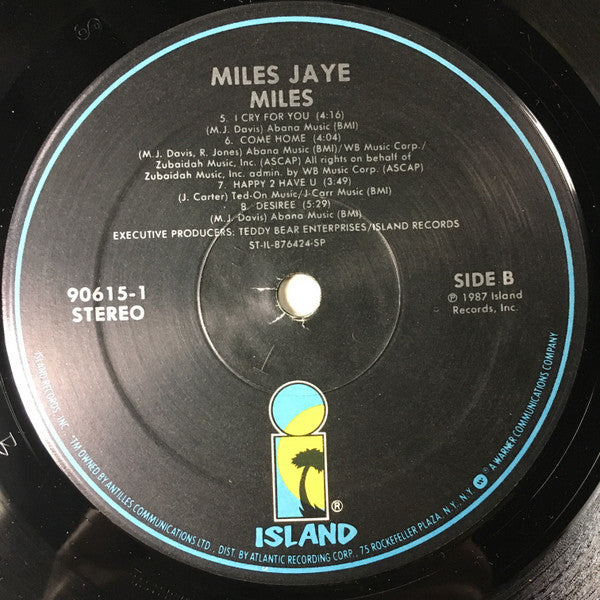 Miles Jaye - Miles (LP, Album)