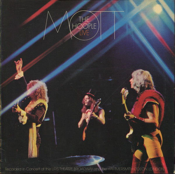 Mott The Hoople - Mott The Hoople Live (LP, Album)