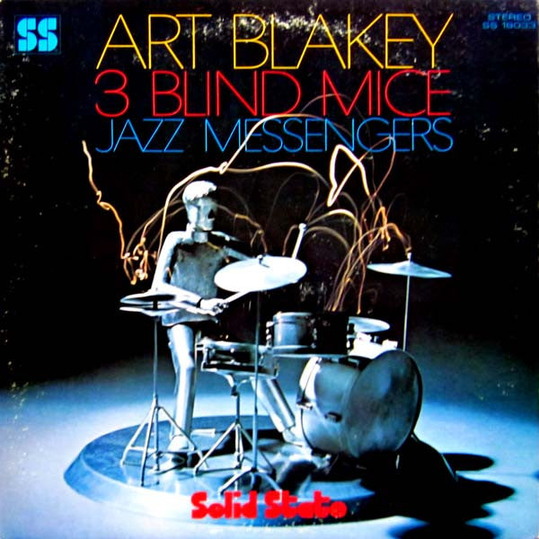 Art Blakey & The Jazz Messengers - 3 Blind Mice (LP, Album, RE, Gat)