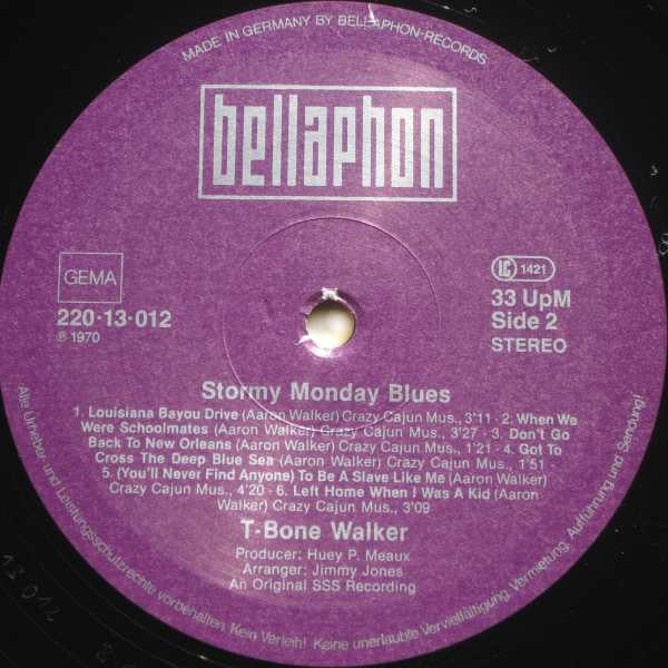 T-Bone Walker - Stormy Monday Blues (LP, Album, RE)