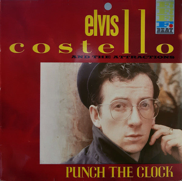 Elvis Costello And The Attractions* - Punch The Clock (LP, Album)