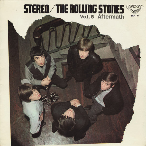 The Rolling Stones - Vol. 5 Aftermath (LP, Album, Gol)