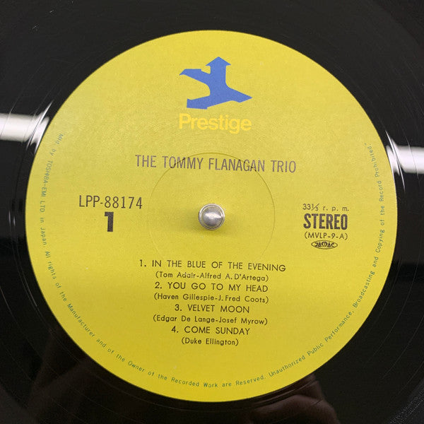 The Tommy Flanagan Trio* - The Tommy Flanagan Trio (LP, Album, RE)