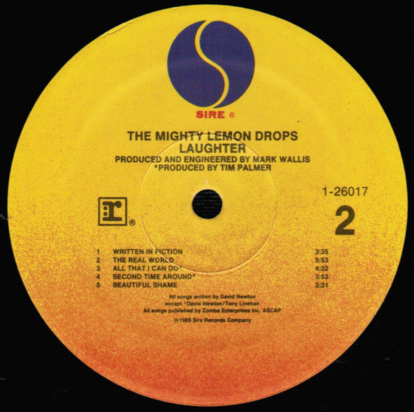 The Mighty Lemon Drops - Laughter (LP, Album, Spe)