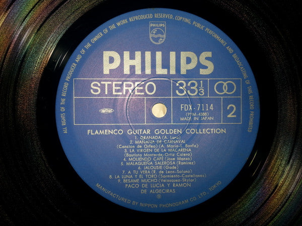 Paco De Lucía - Flamenco Guitar Golden Collection (LP, Comp)