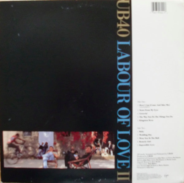 UB40 - Labour Of Love II (LP, Album, Spe)