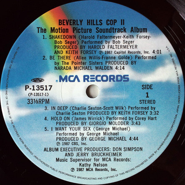 Various - Beverly Hills Cop II (The Motion Picture Soundtrack Album...