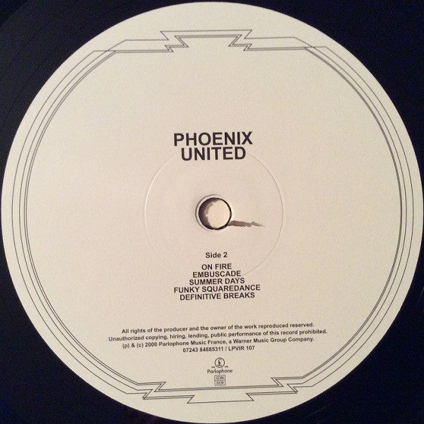 Phoenix - United (LP, Album, RE)