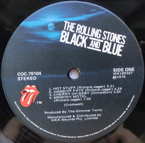 The Rolling Stones - Black And Blue (LP, Album, Gat)