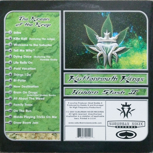 Kottonmouth Kings - Hidden Stash II: The Kream Of The Krop (2xLP)