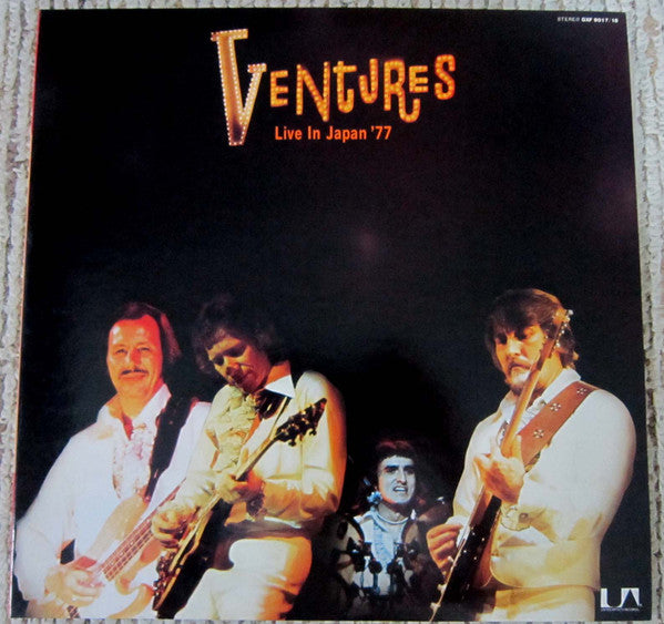 The Ventures - Live In Japan '77 (2xLP, Album)